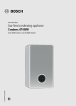 Condens 4000 combi operating manual Preview Image